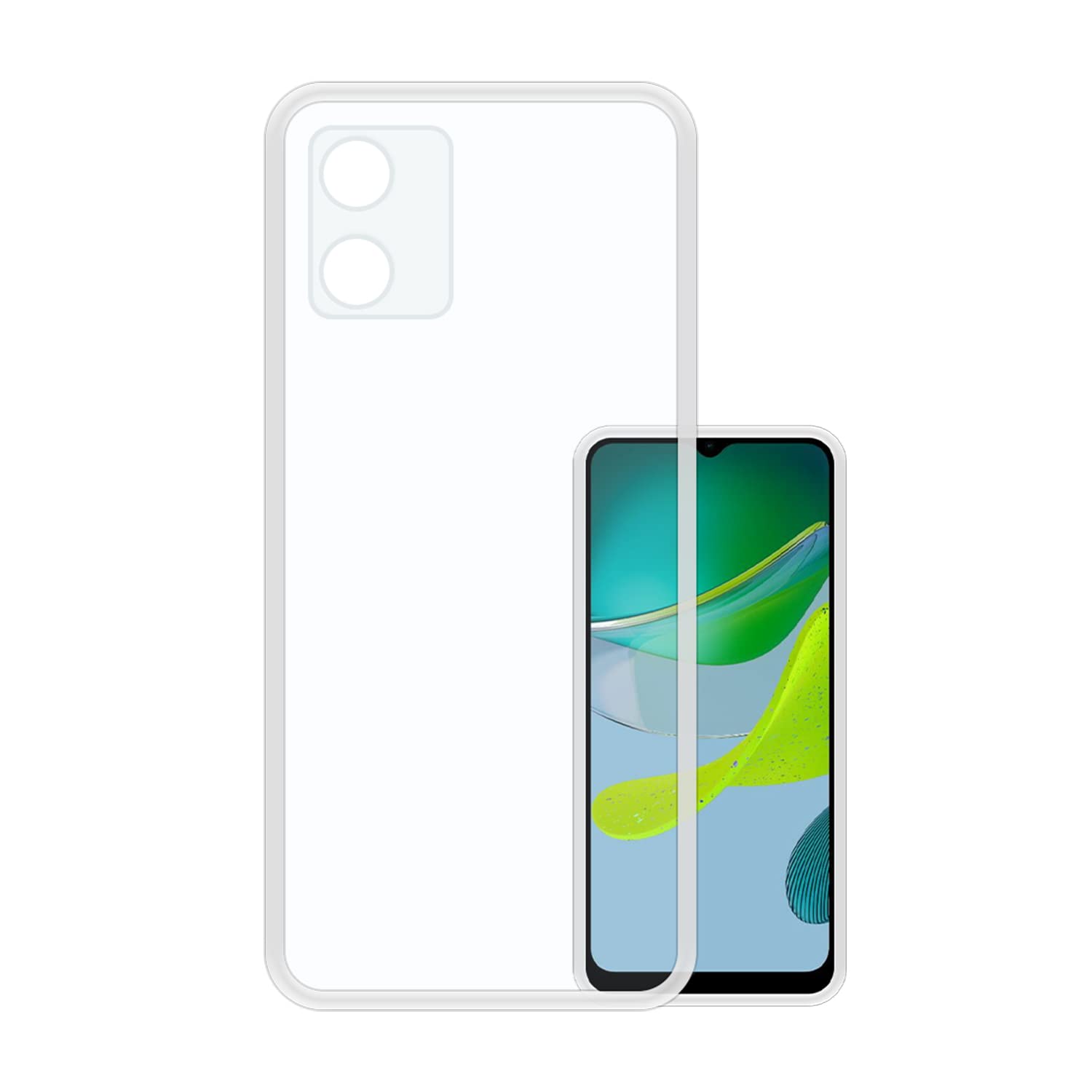 VIDO Transparent Back Case Cover for Motorola Moto E13 (Soft & Flexible & Camera Protection Back Case) (B0BVQYJD7H) Amazon Price History, Amazon Price Tracker