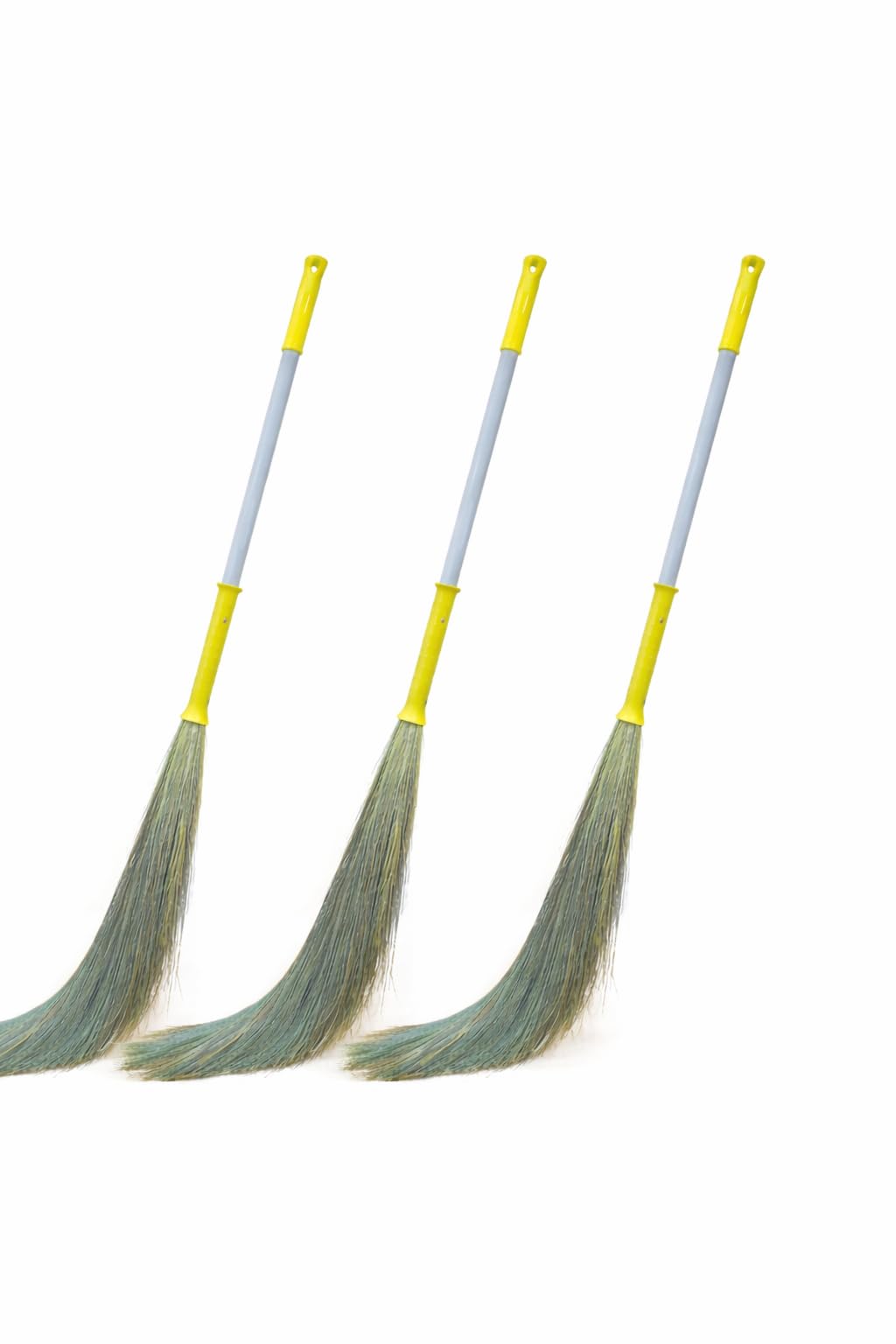 CleanJoy Extra Long Grass Broom - Dust & Dirt Free -5