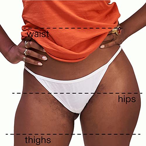 Oddo Body 100% Organic Pima Cotton Underwear String Bikini (Mauve, S) #TOP5