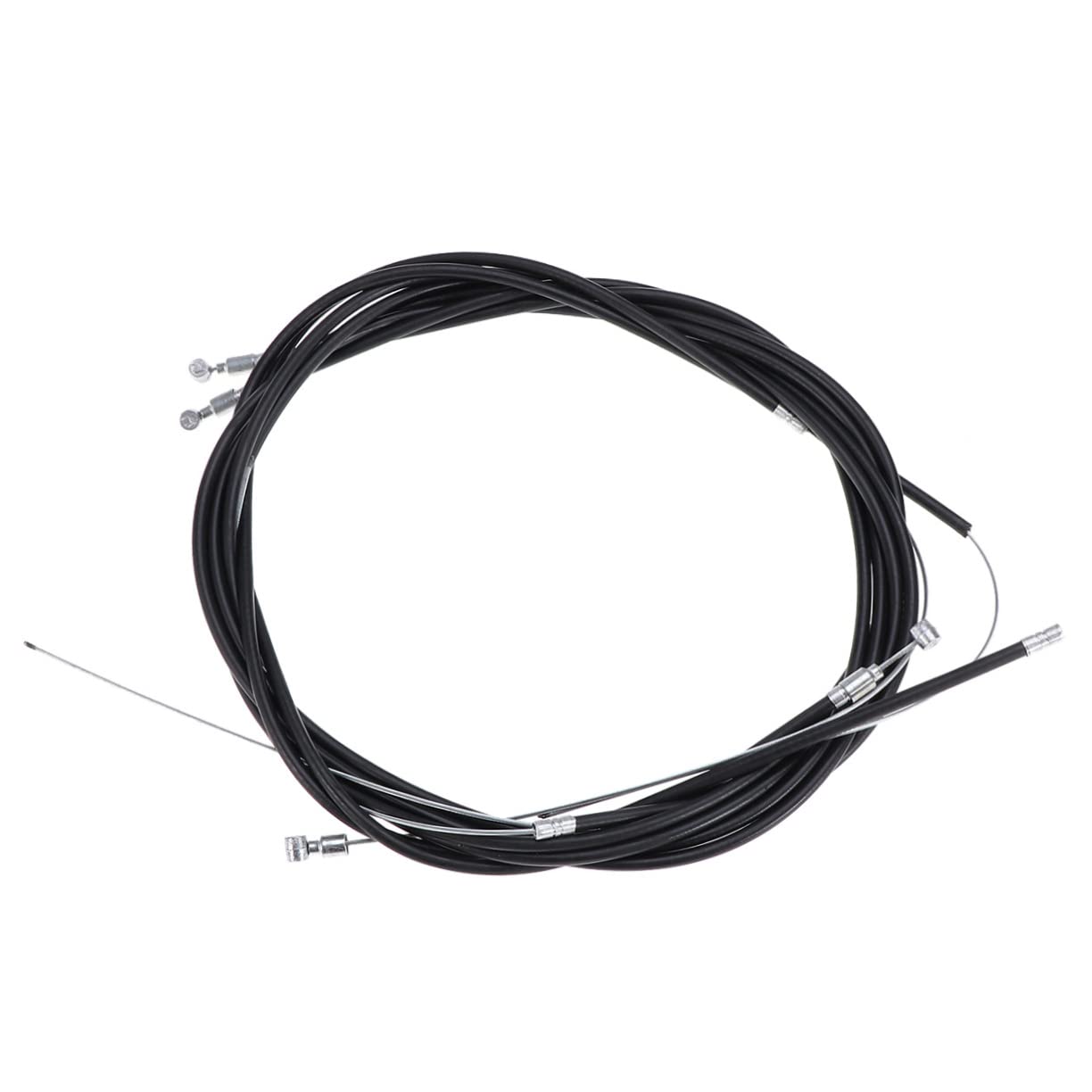 Gogogmee 4Pcs Brake Cable for Mountain Bikes Rear Derailleur and Shifting Lever Wire with Housing for Optimal