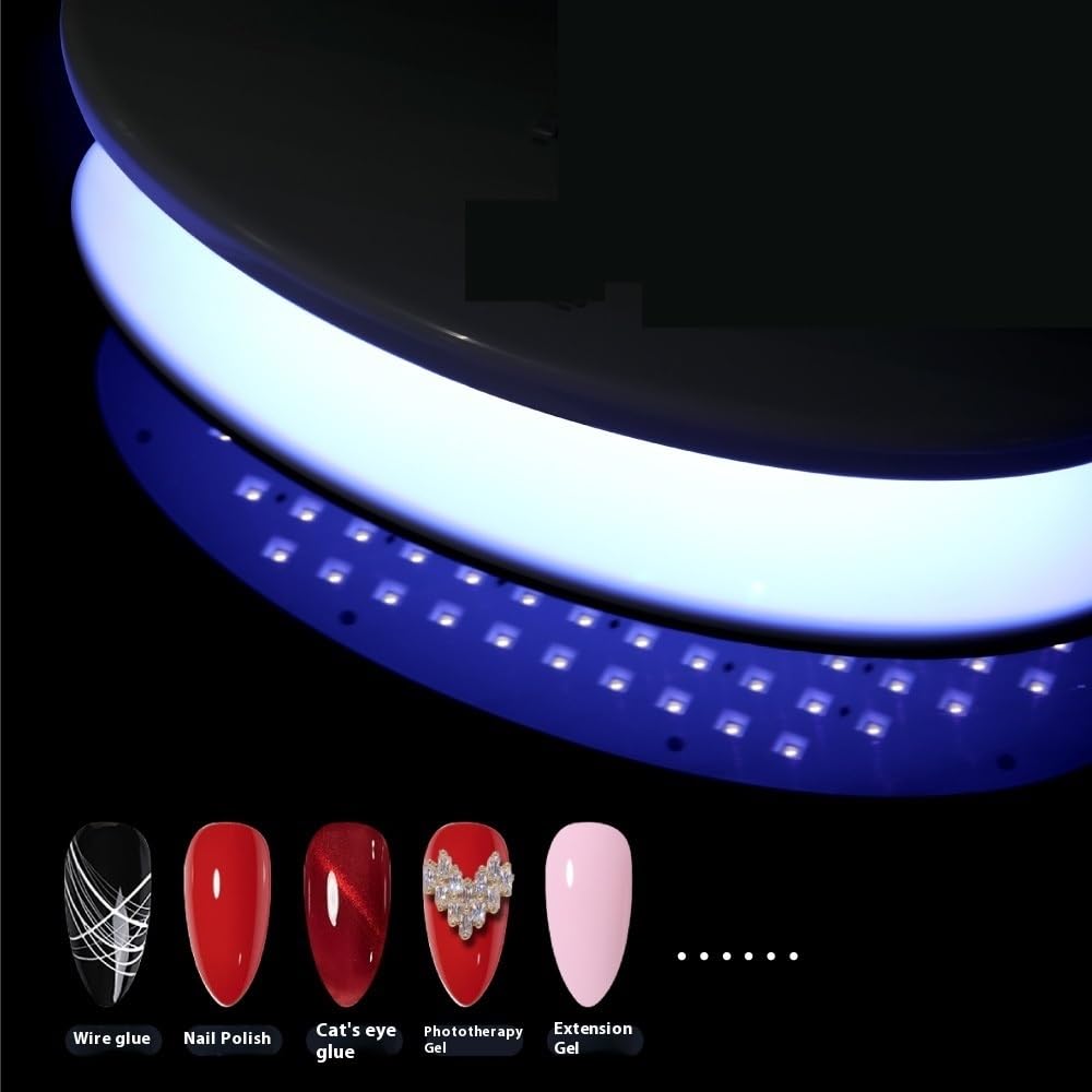 Lampa do paznokci UV LED o mocy 256 W, suszarka żeli zdobienia 96 diodami, profesjonalne narzędzia manicure i pedicure szybkim utwardzaniu użytku domowego Praktyczny