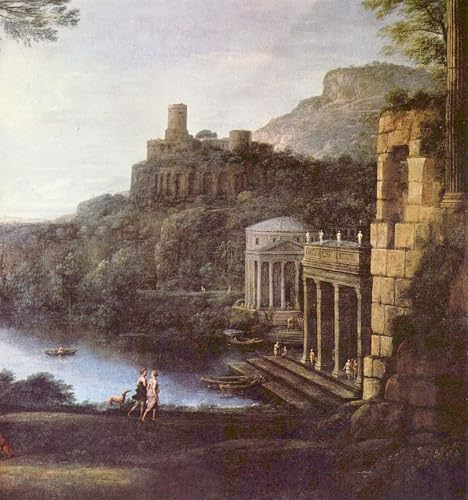 Affiches d'Art Claude Lorrain Portrait et Paysage Impression Toile Premium 60x90