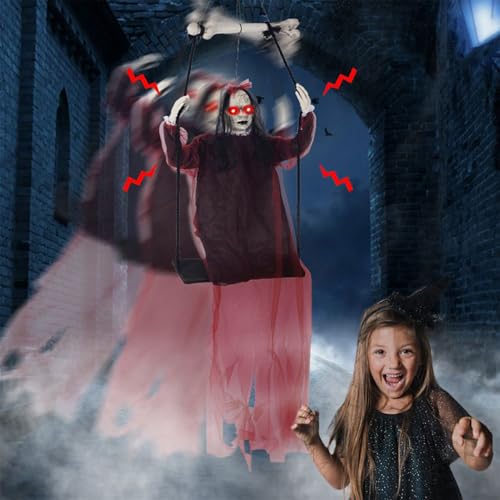 Décorations d'halloween de type automate horrifique avec sons - 7