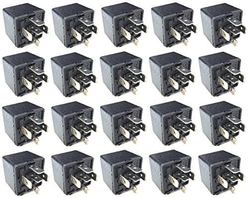 20pcs 12V Volt SPDT Relay Car Automotive Alarm 30 AMP 30A 5 Pin