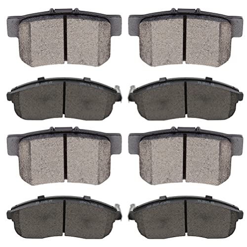 Image of SCITOO D815 D537 8PCS Front and Rear Ceramic Brake Pad Sets | Fit 2007-2013 For Suzuki For For SX4 2.0L