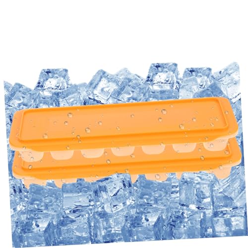 Molde de Hielo Naranja Reutilizable 2 Piezas miniatura 6