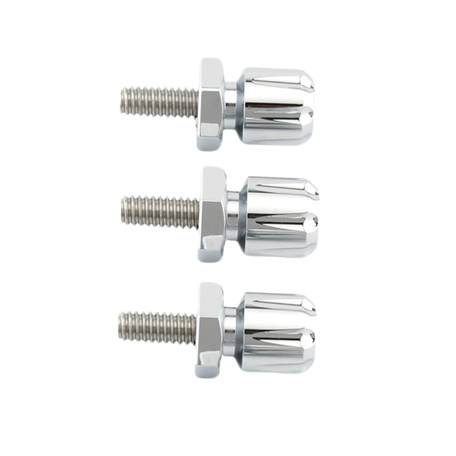3PCS Fairing Windshield Trim Screws Windshield Spikes Bolts Fit for Harley Touring Electra Glide Street Glide Tri Glide Ultra Limited 1996-2013