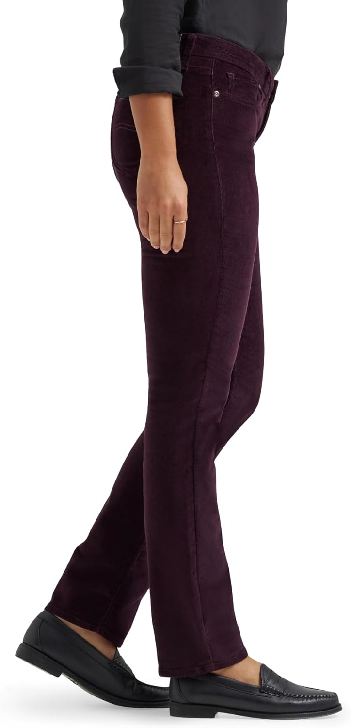 Lee Womens Legendary Mid Rise Straight Leg Jean