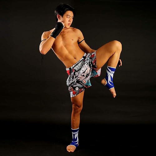 Miniatura 5 de Tuff Sport Muay Thai Shorts Boxing Tiger MMA Training Trunks