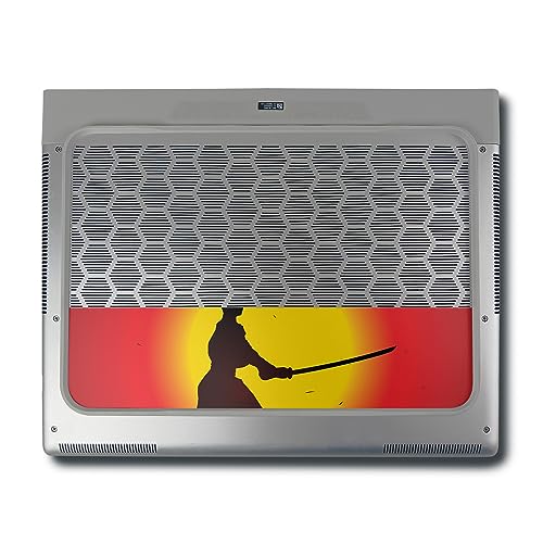 Image of MightySkins Skin Compatible with Alienware X16 R1 (2023) Full Wrap Kit - Sunset Samurai | Protective, Durable, and Unique Vinyl Decal wrap Cover | Easy to Apply & Change Styles | Made in The USA