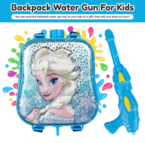 Image of Zest 4 Toyz Holi Pichkari Watergun for Kids Backpack Pichkari Tank Spray with 1 Pkt Gulal Color & 100 Water Balloons Holi Combo for Holi Pool Parties(Royal Tank)- Boys and Girls
