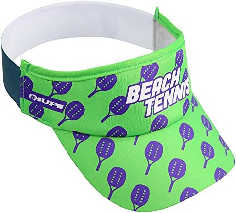 Viseira Beach Tennis Hupi Verde/azul