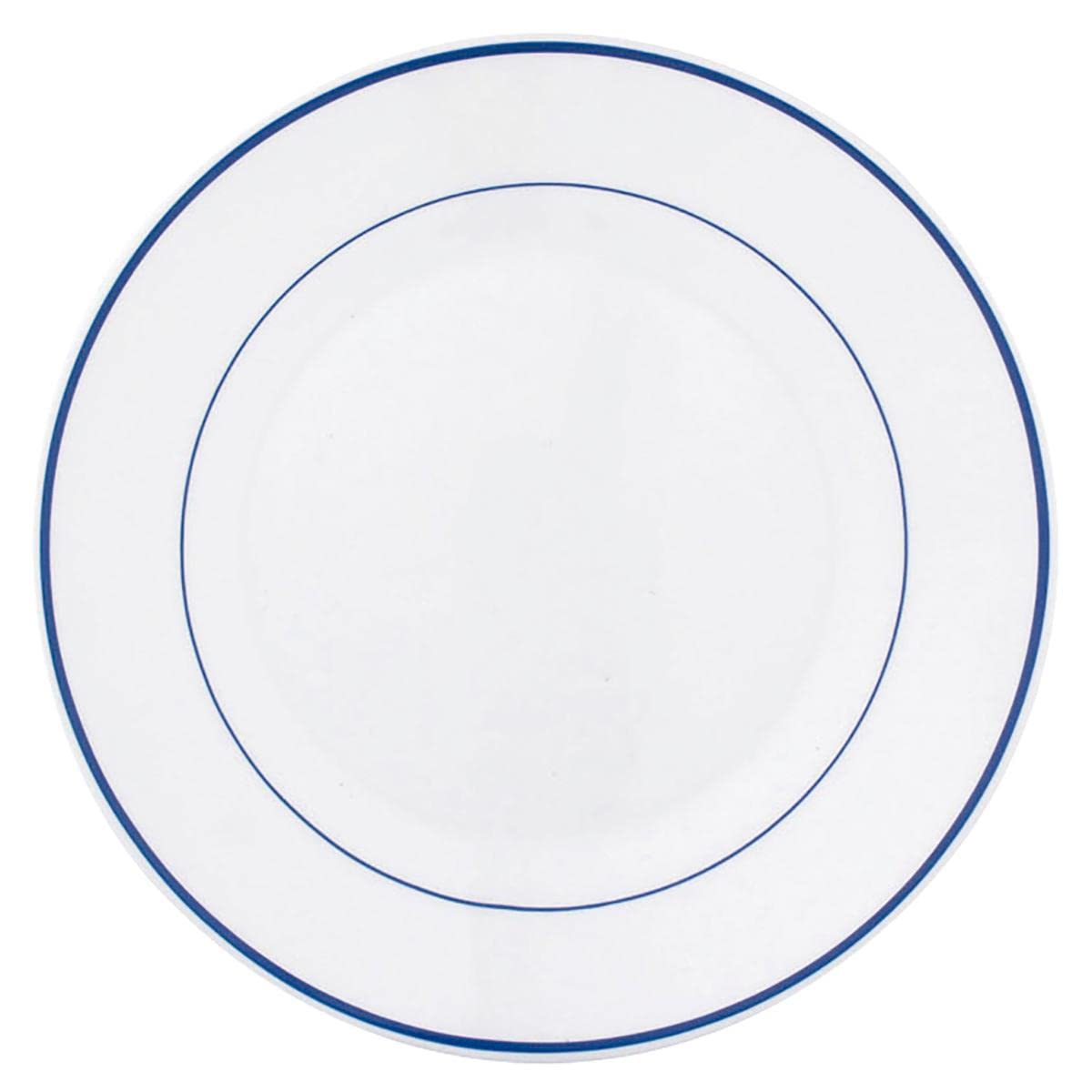 Arcoroc Set de 6 platos postre Rest. F/Azul de vidrio opal 19,5 cm