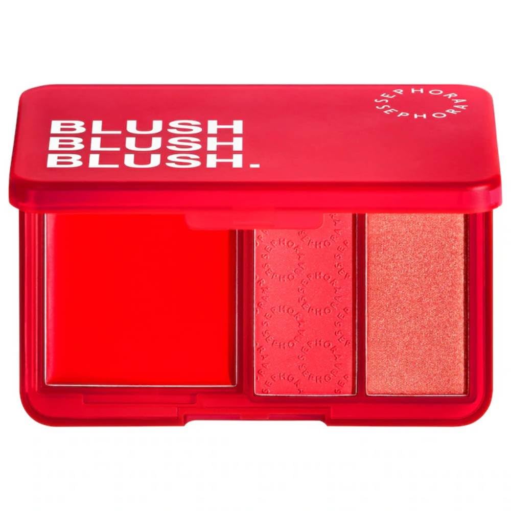 SEPHORA Kolekcja paleta kremu i pudru – 04 Heart Breaker – (Vibrant Red Blush Paleta)
