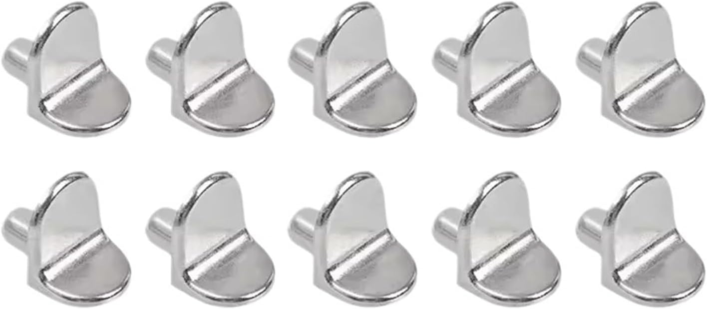 L Brackets Shelf Support Pegs Wardrobe Fixed Bookcase Wooden Glass Layer Board Furniture Holder(10pcs)