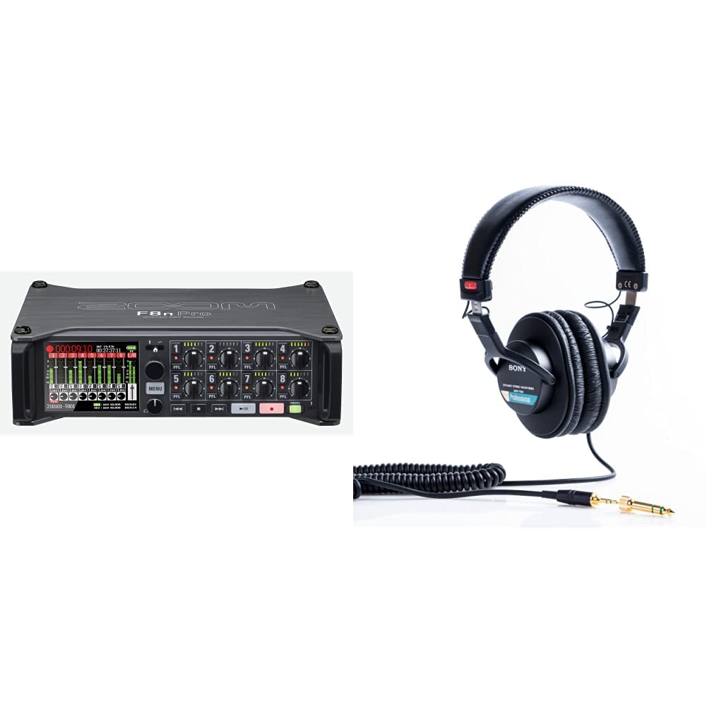 Amazon.com: Zoom F8n Pro Professional Field Recorder/Mixer, Audio
