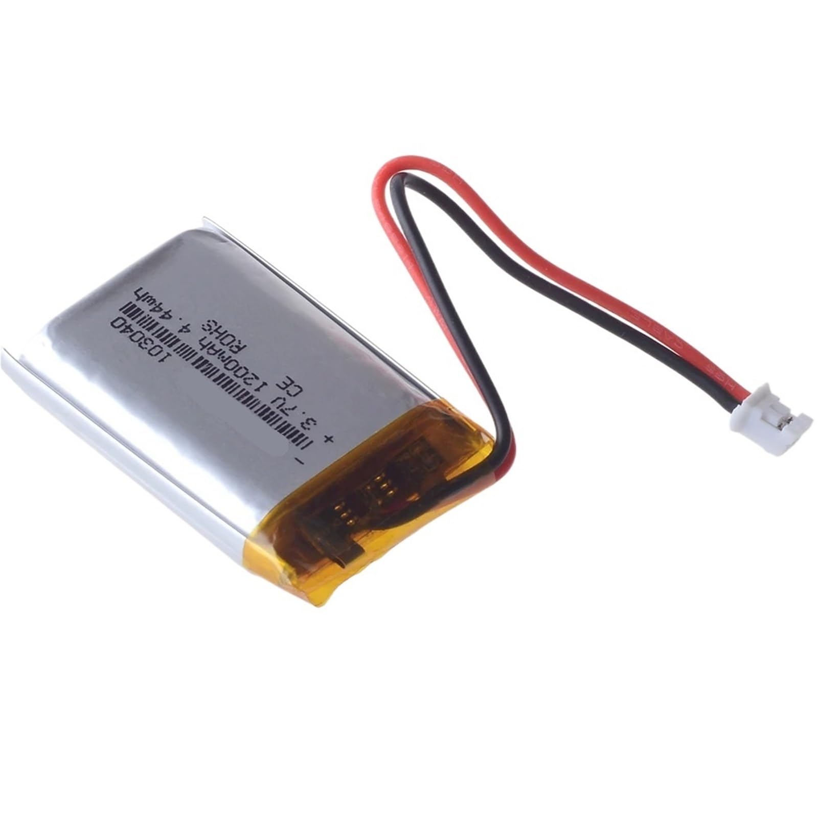 Batería recargable 103040 3,7 V 1200 mAh con conector de 2.0 2p para proyectos de precisión 4