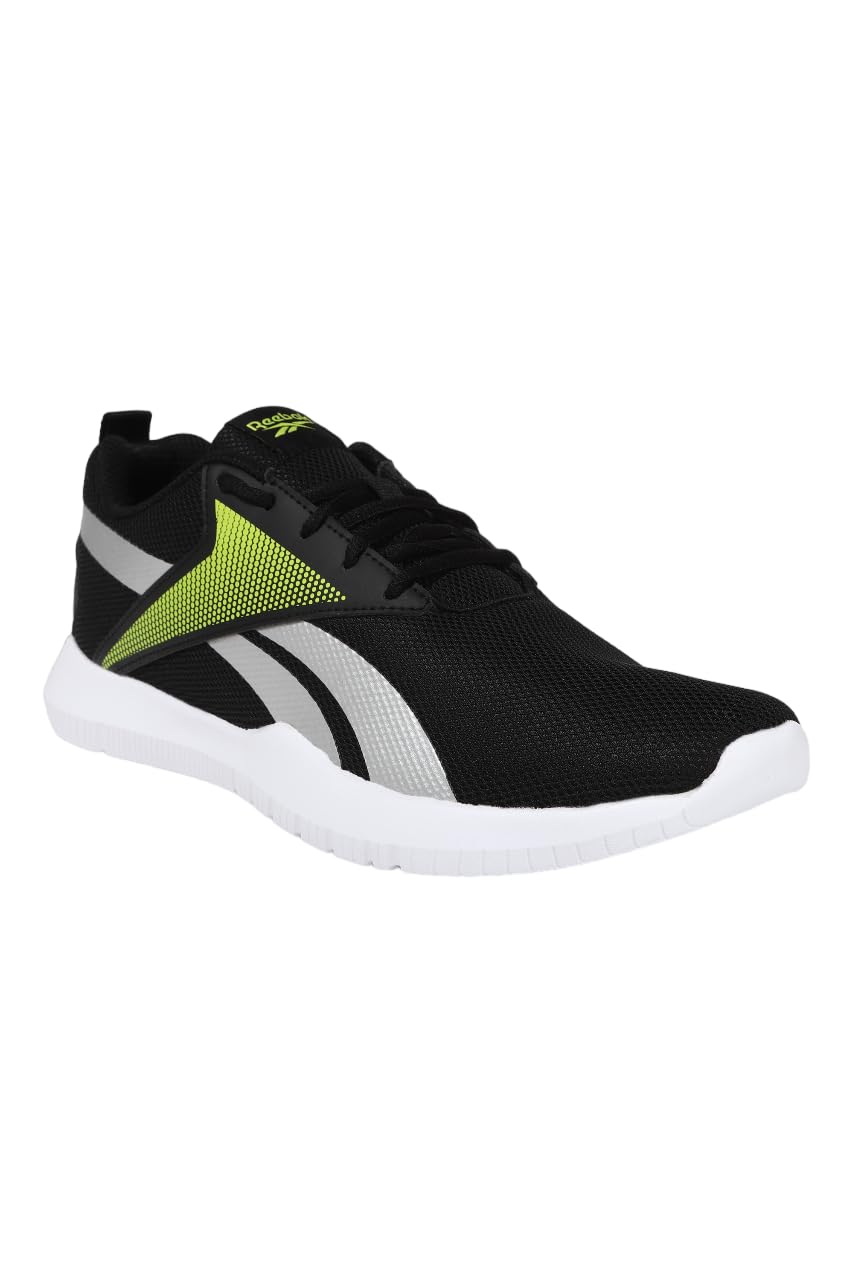 REEBOK Men Synthetic/Textile Wonder Run M Running Shoes Black/Matte Silver/SEMI Solar Yellow UK-11 (B0B5HJSN89) Amazon Price History, Amazon Price Tracker