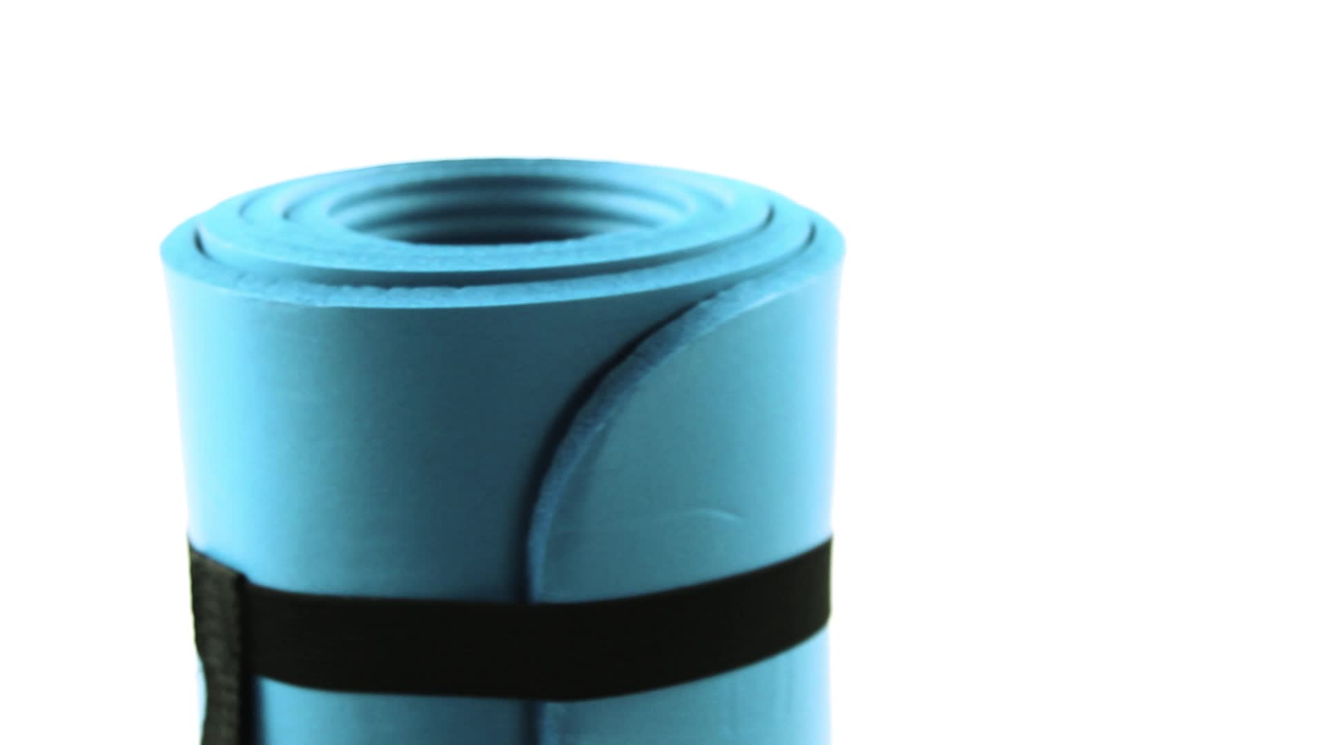 Relaxdays Yogamat, 1 cm dik, voor pilates, fitness, gewrichtsontziend, met draagriem, gymnastiekmat 60 x 180 cm - Image 8