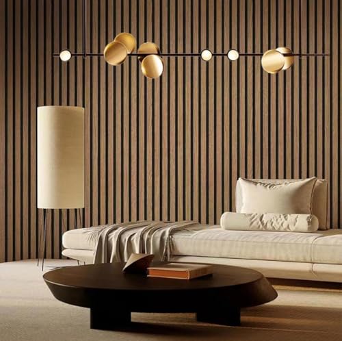 Image of Wallpaper for Walls | Vertical Wood Wall Stickers for Wall Decor | Self Adhersive Wall Paper for Home Kitchen Living Room and Bedroom | 45 Cm X 500 Cm (Dark Wood)