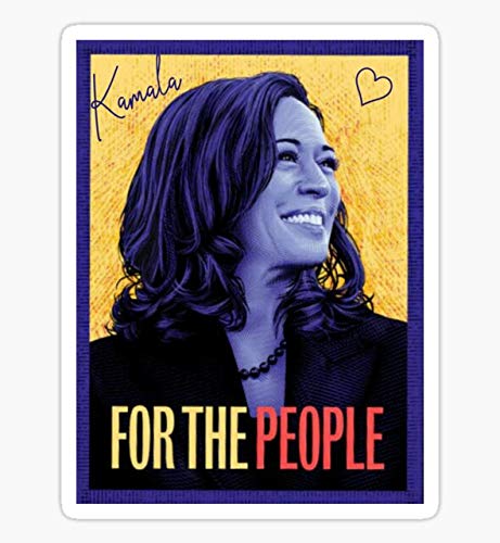 Kamala Harris Original - Sticker Graphic - Auto Wall Laptop Cell Truck Sticker for Windows Cars Trucks