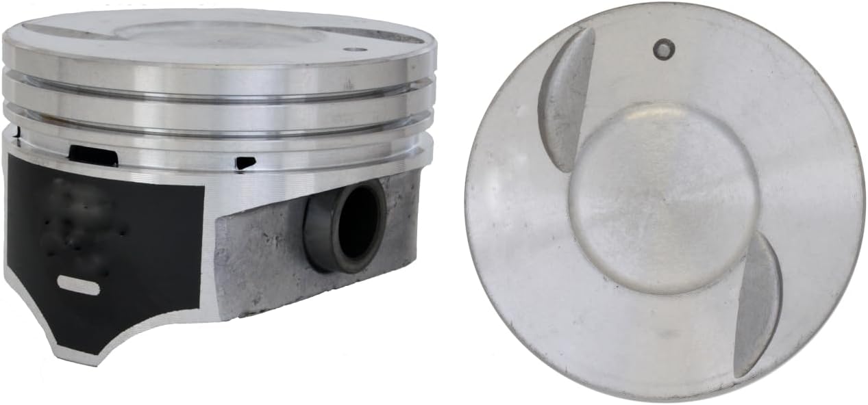 LowPricedAutoParts Single Dish Top Hypereutectic Piston for 91-95 GM/Chevrolet 7.4L/454 | .040 (1.00mm Oversized) | 4.290in. Bore Diameter