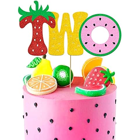 YBW Fruit Two Cake Topper Cover