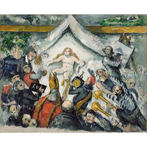 Cézanne La femme éternelle giclée pour sublimer votre décoration de salon