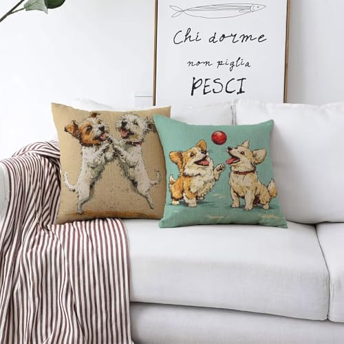 Houssons de coussin animaux imperméable et anti-taches - 4