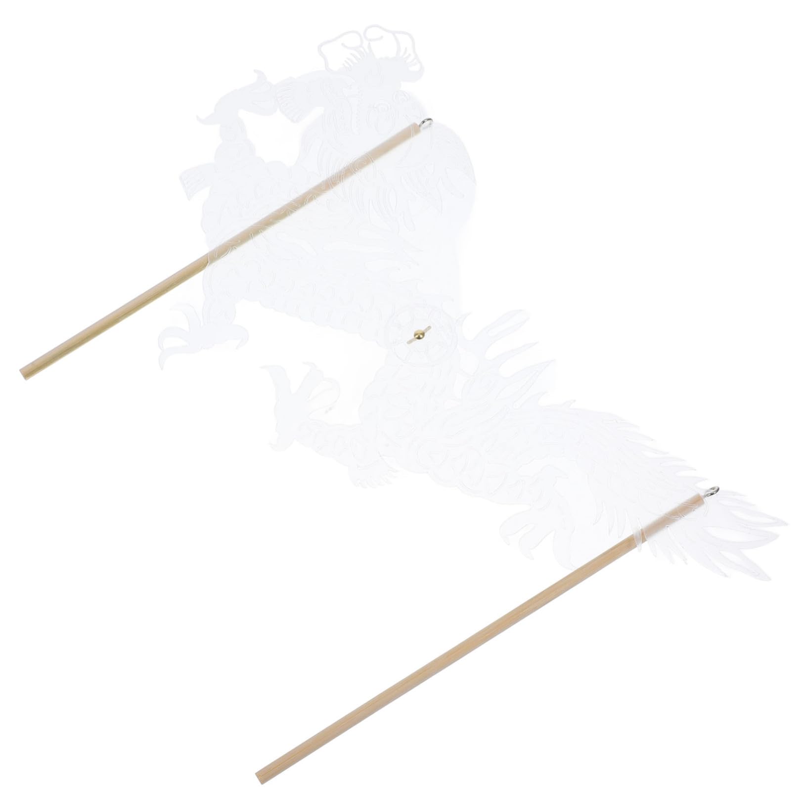 SOLUSTRE Unique Dragon Shadow Puppet DIY Craft Kit Decorative Hand Puppet Traditional Chinese