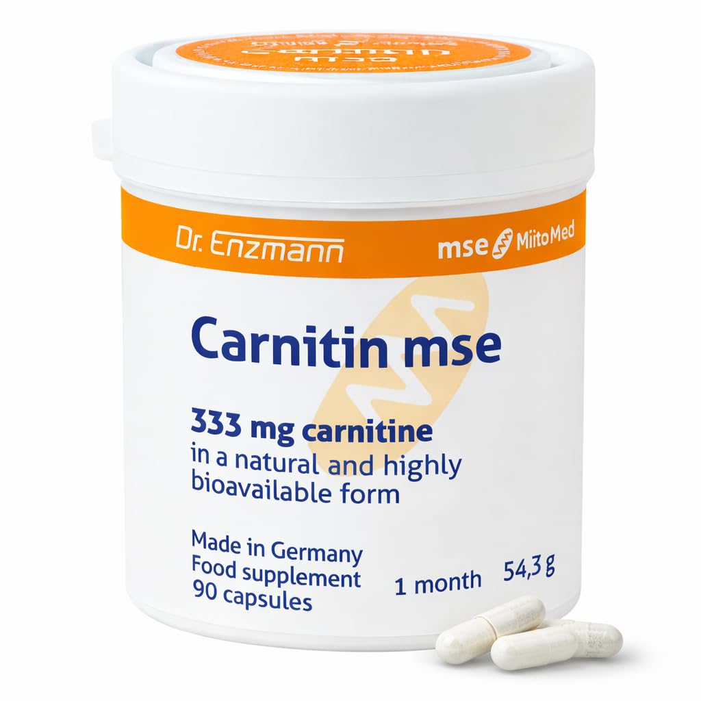 – L- Carnitine 333mg 90 Capsules for Men & Women - Energy Boost, Fitness & Wellness - Supports Healthy Immune - Natural & Highly Bioavailable Form Supplements - Made in Germany