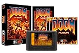 DOOM CD32X Fusion V2.2, Complete Reproduction Set with Save Feature, Game Cartridge, CD-ROM, Case and Manual