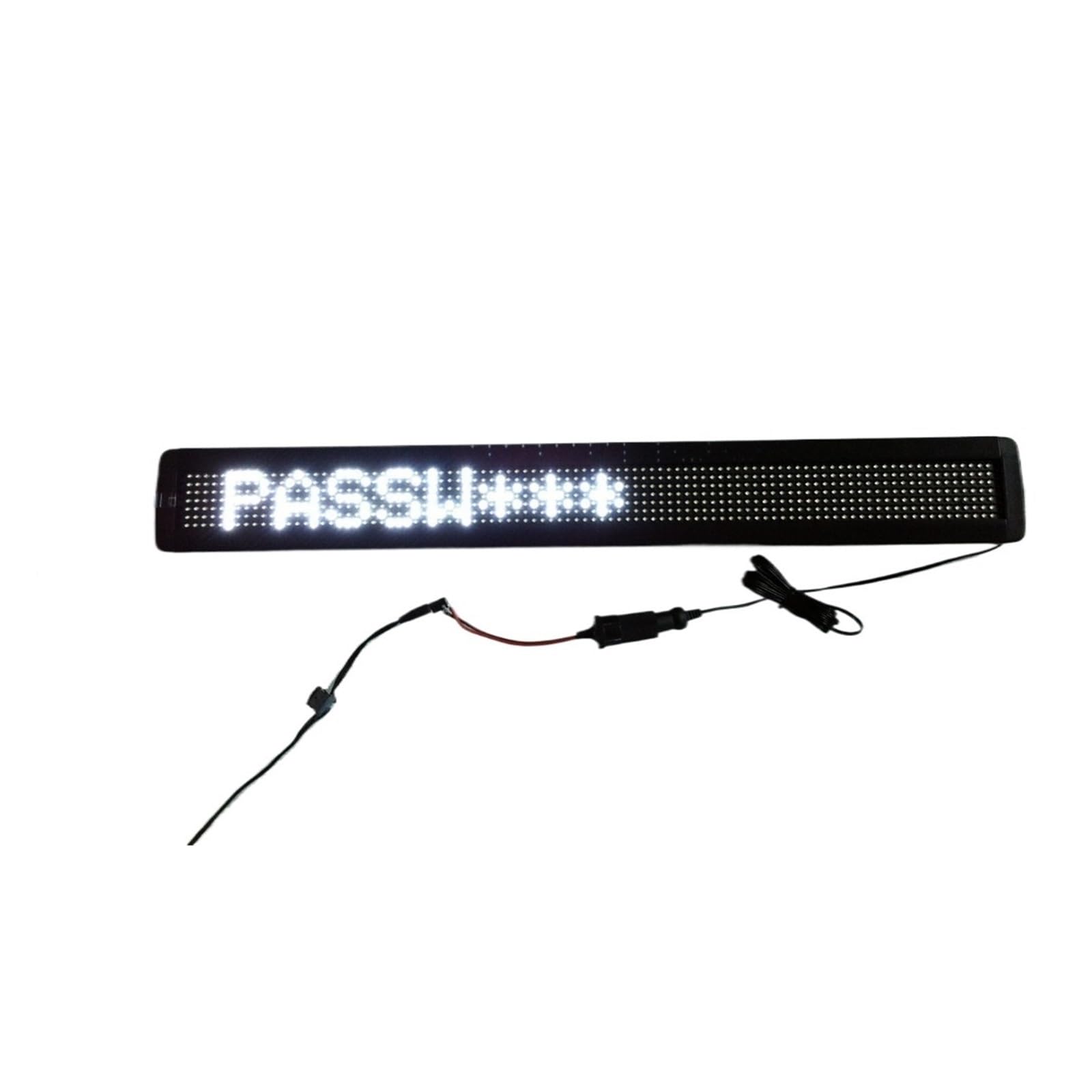 Akcesoria do Znak Informacyjny Na Ekranie Wyświetlacza LED Pilota Zdalnego Sterowania Na kemping, wędrówki, podróże | Angielski Półzewnętrzny, Reklamowy, 7,62mm