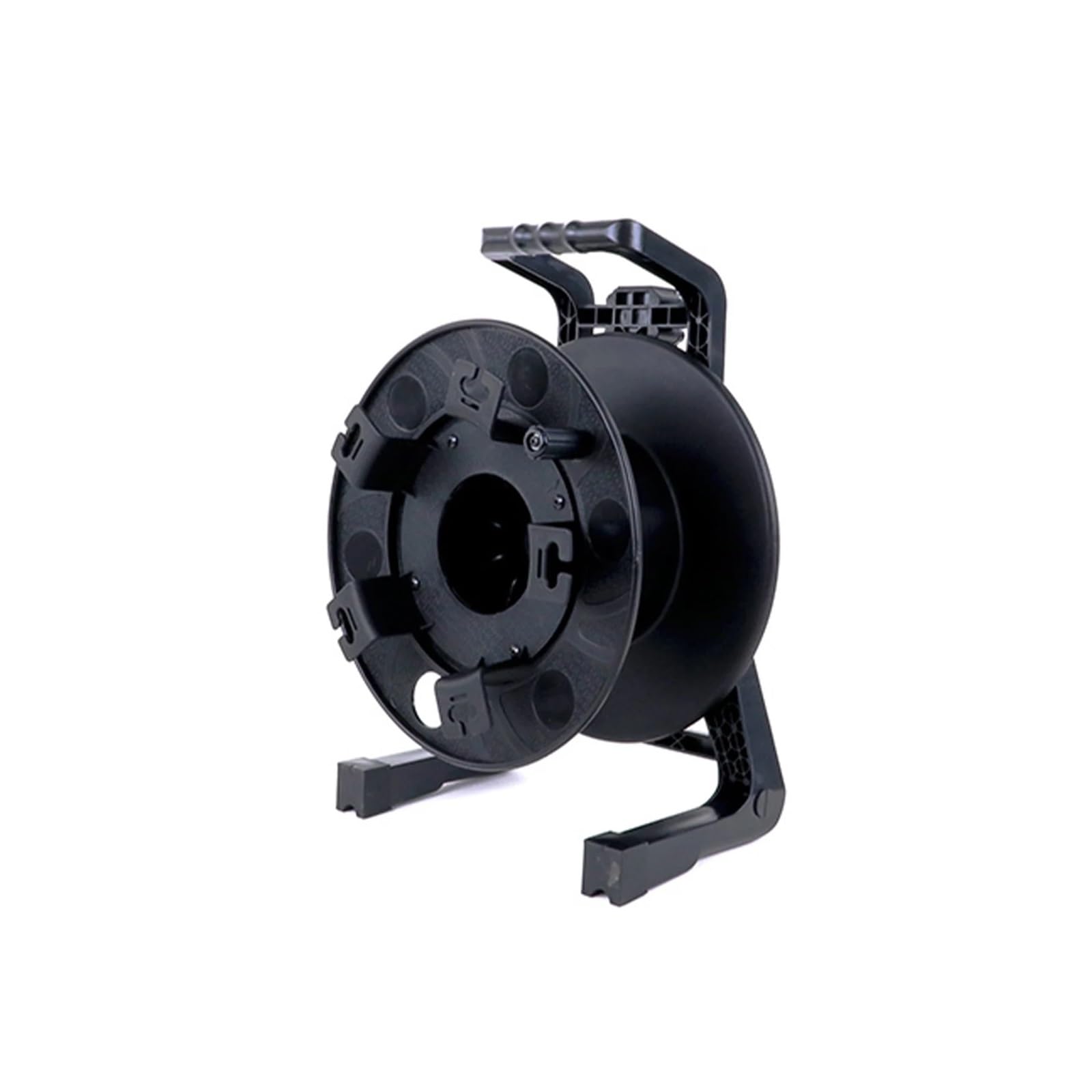 Carrete de cable, Carrete De Cable, Soporte Giratorio 180° Para Montaje En Techo O Pared, Eléctrico Automático Para El Sitio Construcción Fábrica Doméstica Manguera de jardín