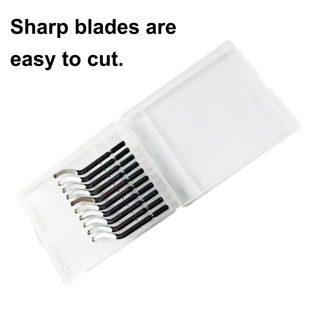 Lot de 4 outils d'ébavurage en métal avec 10 lames d'ébavurage rotatives à 360 degrés pour impressions 3D, tuyau, plastique, cuivre, PVC (4 couleurs)