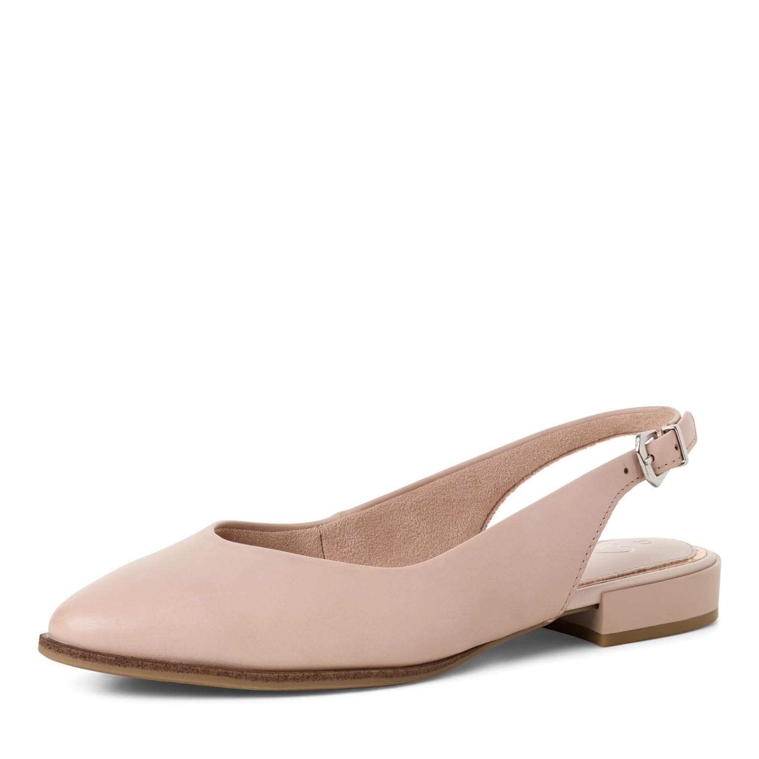 MARCO TOZZI 2-29408-42-Plantare da Donna, in Pelle, Morbida Fodera Interna, Sling
