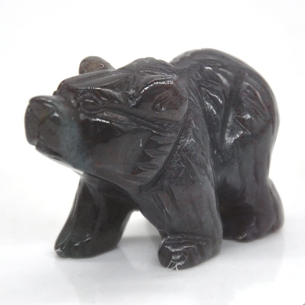 Ours en quartz cristal sculpté à la main cadeau idéal maison