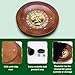 WodGod 10 Inch Wooden Roulette Wheel,Professional Solid Wood Casino Roulette Wheels for Adults,with 4 Roulette Balls,Perfect for Home Game Night and Entertainment Party