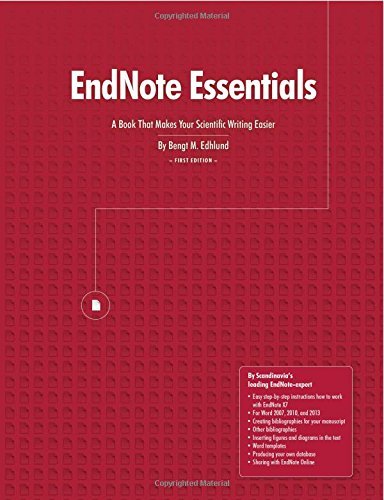 EndNote Essentials by Bengt Edhlund (26-Apr-2015) Paperback