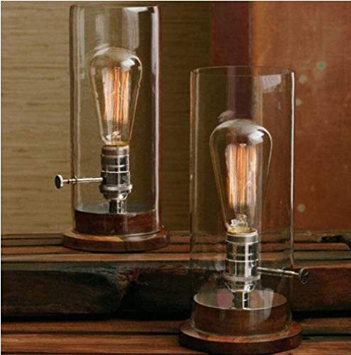 Preisvergleich Produktbild Einfache moderne Schlafzimmer Nachttischlampe Kreative Tischlampe Romantischer Moderne Dimmbare Schreibtisch LED-Lampen-Ausgang Romantisches Leselampe Büro Licht for Studie Holztischleuchte -Solid Hol