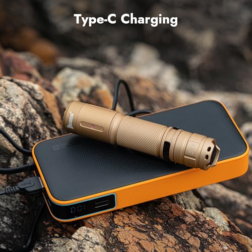 Image of WUBEN C3 Flashlight 1200 High Lumens Rechargeable Flashlights 6 Modes Super Bright IP68 LED Tactical Flashlight for Camping, Home, Emergenc, Inspection, Repair, Tool Gifts for Men(Khaki)