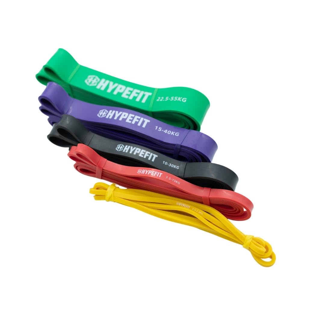 Hypefit Bandas Elásticas de Resistencia para Entrenamiento Musculación