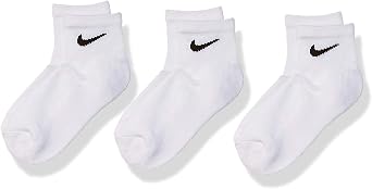 NIKE Unisex Nike Kids Basic Pack Ankle 3pk Socks Eu 27-35 SOCKS pack of 1