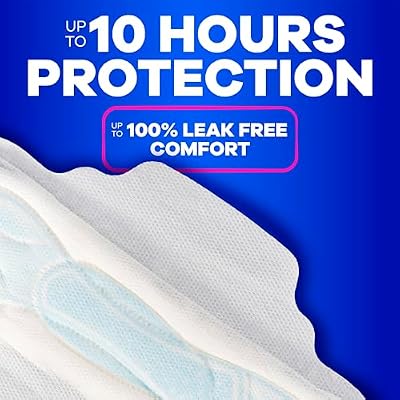 Always Maxi Feminine Pads with Wings for Women, Size 2, Long Super Absorbency, Unscented 60 Count