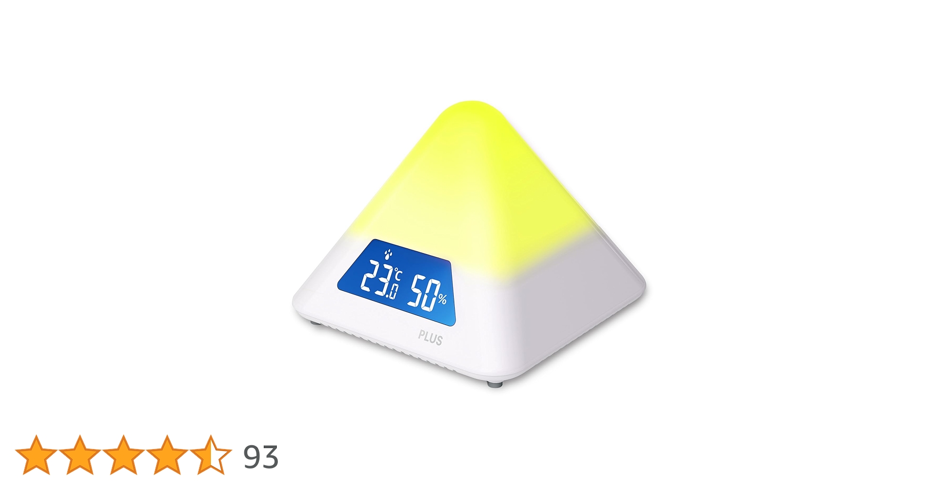 Amazon.co.jp: プラス 温度湿度計 乾燥対策 湿度計 温湿度LEDアラーム