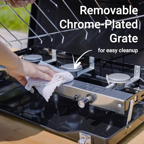 3-Burner-Propane-Camping-Stove-19800-BTUs-Portable-Camp-Stove-with-3-Adjustable-Burners-Portable-Camping-Grill-Built-in-Carrying-Handle-For-for-Car-Camping-BBQ-Picnics-Cooking