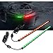 Xprite 12" LED Red Green Boat Bow Navigation Light for Marine Boat Vessel