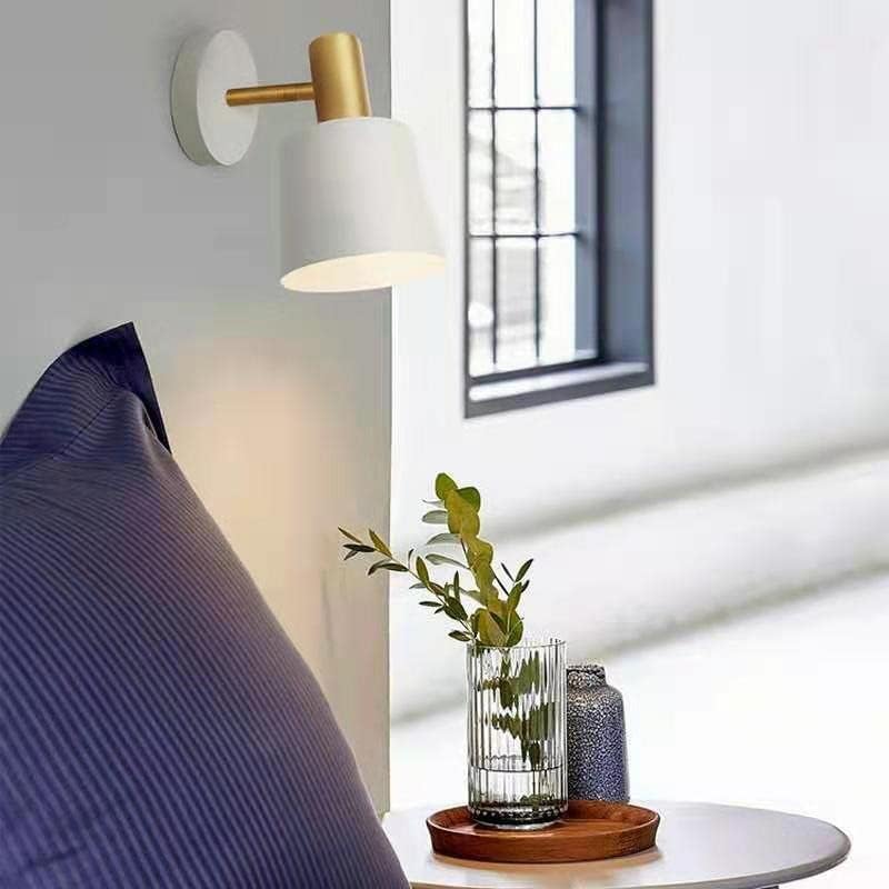 Miniatura 3 de ANUOMY Apliques de pared nórdicos de 2 piezas alimentados por batería, lámparas de pared sin cable, luces de pared de control remoto, decoraciones