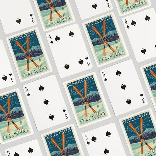 Baraja de Póker Beaver Creek con 52 Cartas miniatura 4