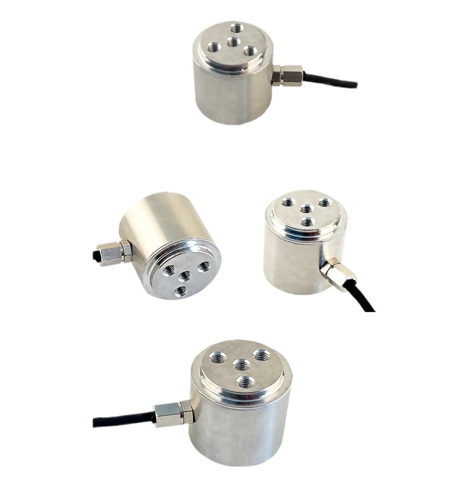 Célula de carga de botón de alta precisión de 0-200 kg con pantalla, transductor de fuerza de compresión for uso industrial. para medir fuerza(50KG Display)